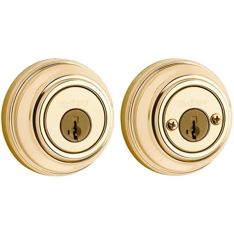 Kwikset Double Cylinder Deadbolt with SmartKey Wayfair
